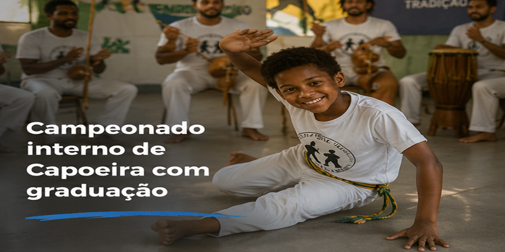 Campeonado interno de Capoeira com graduação Campeonado interno de Capoeira com graduação